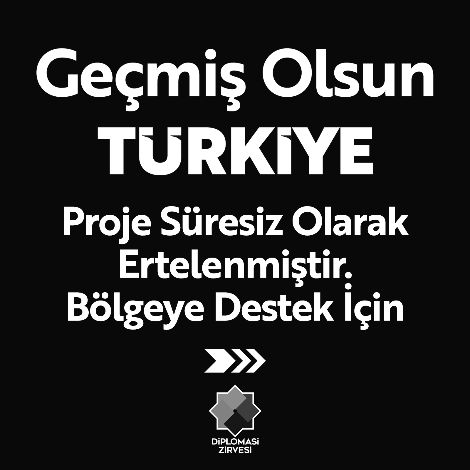 V. Zirve süresiz erteleme duyurusu