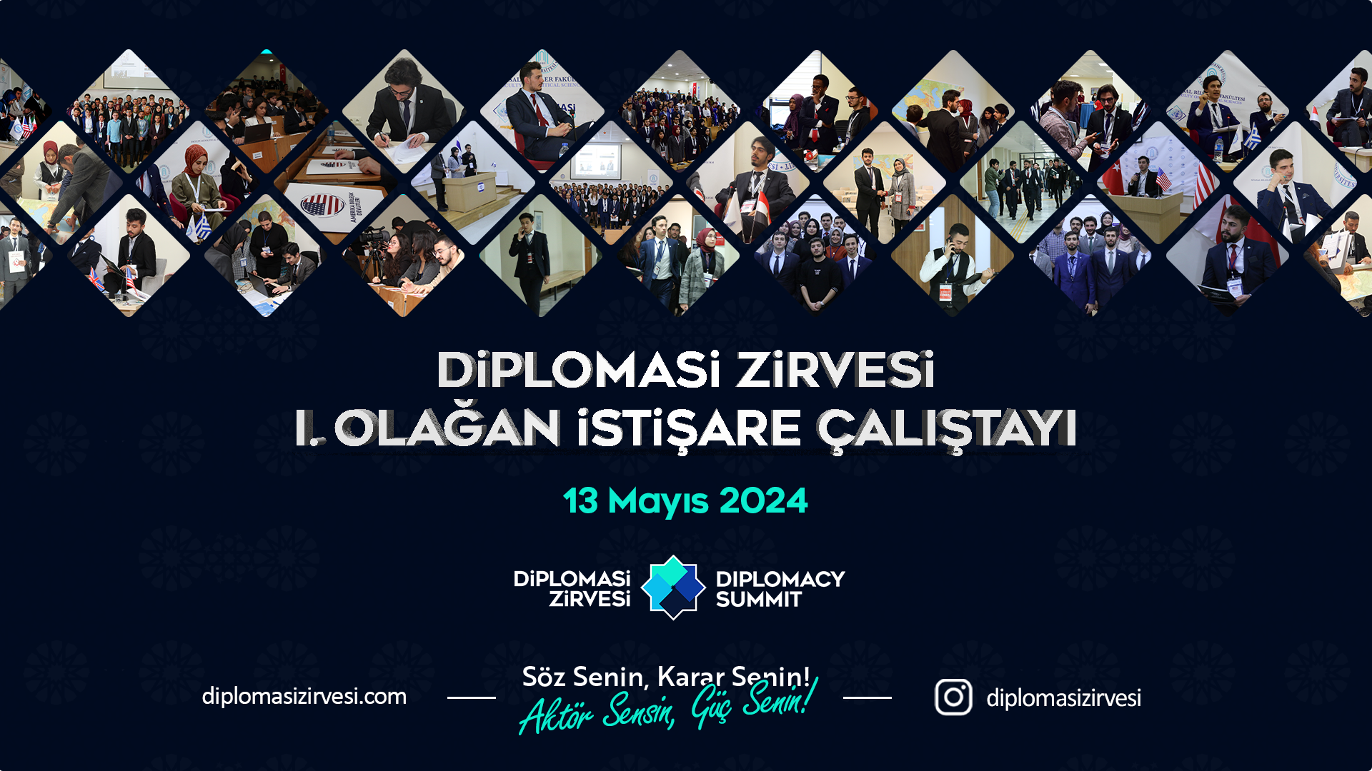 I. Olağan İstişare Çalıştayı resmî afişi